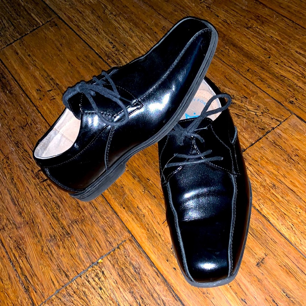 FLORSHEIM KIDS REVEAL JR. BOYS BIKE TOE OXFORD size 4.5